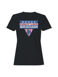 Fight Like Graham Patriotic Design Women's T-shirt