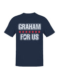 Graham for Us Campaign Graphic Men's T-shirt
