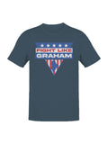 Fight Like Graham Patriotic Design Men's T-shirt