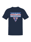 Fight Like Graham Patriotic Design Men's T-shirt