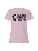 Bold Frog Tread On Me Graphic Women's T-shirt