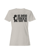 Bold Frog Tread On Me Graphic Women's T-shirt