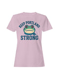 Keep Portland Strong Frog Design Women's T-shirt