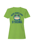 Keep Portland Strong Frog Design Women's T-shirt