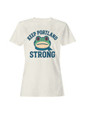 Keep Portland Strong Frog Design Women's T-shirt