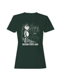 Defend Portland Frog Protest Art Women's T-shirt
