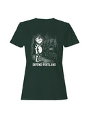 Defend Portland Frog Protest Art Women's T-shirt