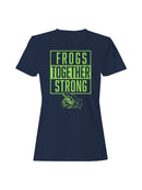 Frogs Together Strong Unity Design Women's T-shirt