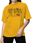 Embrace the Journey Mountains Quote Women's T-shirt