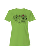 Embrace the Journey Mountains Quote Women's T-shirt