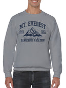 Mt. Everest Dangerous Vacation Adventure Men's Sweatshirt