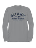 Mt. Everest Adventure Humor Men's Sweatshirt