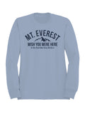Mt. Everest Adventure Humor Men's Sweatshirt