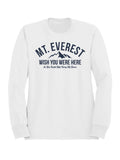 Mt. Everest Adventure Humor Men's Sweatshirt
