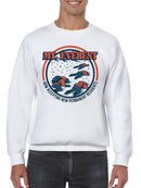 Mt. Everest Exploration Graphic Men's Sweatshirt