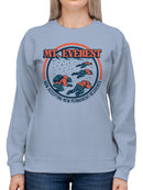 Mt. Everest Exploration Graphic Women's Sweatshirt