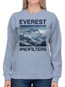 Everest View #NoFilters Women's Sweatshirt