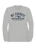 Mt. Everest Adventure Humor Women's Sweatshirt