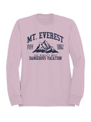 Mt. Everest Dangerous Vacation Adventure Women's Sweatshirt