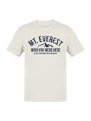 Mt. Everest Adventure Humor Men's T-shirt